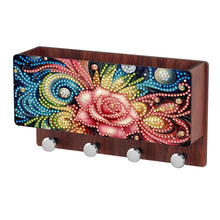 Lade das Bild in den Galerie-Viewer, Blumen und Vögel - Diamantkunst-Wandhaken