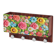 Lade das Bild in den Galerie-Viewer, Blumen und Vögel - Diamantkunst-Wandhaken