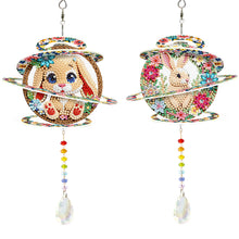 Lade das Bild in den Galerie-Viewer, 2 Stk./Set Kolibris und Schmetterlinge - Sonnenfänger Fensterhänger Diamant-Windspiel