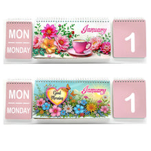 Lade das Bild in den Galerie-Viewer, Blume - Diamant-Papier-Tischkalender