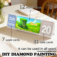 Lade das Bild in den Galerie-Viewer, Blume - Diamant-Papier-Tischkalender
