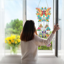 Lade das Bild in den Galerie-Viewer, DIY Diamond Painting Doppelseitiges 3D-Windspiel-Anhänger-Aufhängeset