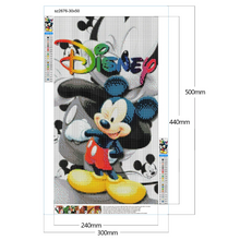 Lade das Bild in den Galerie-Viewer, Disney Mickey -Diamond painting 30 * 50cm