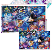 Lade das Bild in den Galerie-Viewer, Disney - Voller Diamond painting 80 * 50 cm