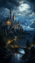 Lade das Bild in den Galerie-Viewer, Harry potter-Hogwarts -Diamond Painting- 40*70