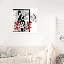 Lade das Bild in den Galerie-Viewer, Musiknoten – Diamond painting 35*35