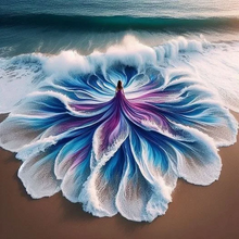 Lade das Bild in den Galerie-Viewer, (Mehrere Stile) Strandkleid Mädchen -Diamond painting 40*40cm