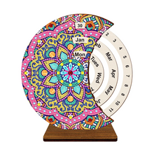 Lade das Bild in den Galerie-Viewer, DIY Rotierender Weihnachtsmann-Diamond painting -Kalender