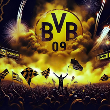 Lade das Bild in den Galerie-Viewer, BVB-Voll Round Diamond Painting-40x40cm