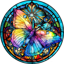 Lade das Bild in den Galerie-Viewer, Buntglas Animal-Voller Diamond Painting-30x30cm