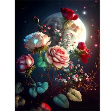 Lade das Bild in den Galerie-Viewer, Mondblume -30*40cm