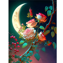 Lade das Bild in den Galerie-Viewer, Mondblume -30*40cm