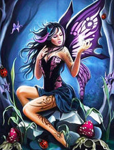 Lade das Bild in den Galerie-Viewer, Cartoon Elf-Full Round Diamond Painting-30x40cm