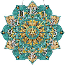 Lade das Bild in den Galerie-Viewer, Mandala-Kristall-Diamantuhr