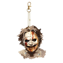 Lade das Bild in den Galerie-Viewer, Halloween-Doppelseitiger Bohrer-Diamant-Schlüsselanhänger