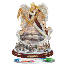 Lade das Bild in den Galerie-Viewer, Weihnachts-Desktop-Ornament mit einseitigem Drill-Diamant-Motiv