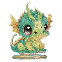 Lade das Bild in den Galerie-Viewer, Drache-Einseitiger Bohrer-Diamant-Desktop-Ornament