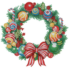 Lade das Bild in den Galerie-Viewer, Weihnachtskranz Teilweise spezielles DP 30 x 30 cm