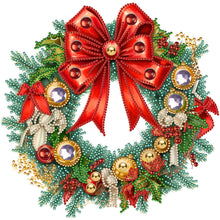 Lade das Bild in den Galerie-Viewer, Weihnachtskranz Teilweise spezielles DP 30 x 30 cm