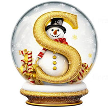 Lade das Bild in den Galerie-Viewer, Weihnachten-Vollrund-Diamantgemälde-40x40cm