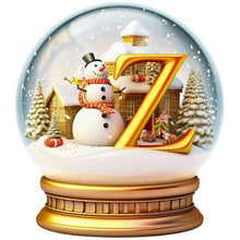 Lade das Bild in den Galerie-Viewer, Weihnachten-Vollrund-Diamantgemälde-40x40cm