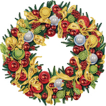 Lade das Bild in den Galerie-Viewer, Weihnachtskranz – Teilweise spezielles DP 30*30 cm