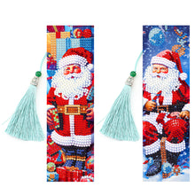 Lade das Bild in den Galerie-Viewer, 2 Stück/Set-Weihnachts-Diamant-Lesezeichen
