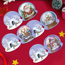 Lade das Bild in den Galerie-Viewer, 8Pcs/Set Christmas-Diamond Greeting Cards