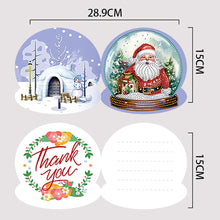 Lade das Bild in den Galerie-Viewer, 8Pcs/Set Christmas-Diamond Greeting Cards