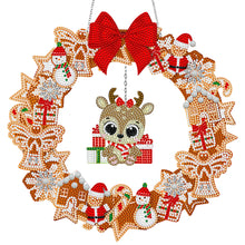 Lade das Bild in den Galerie-Viewer, Weihnachten-Einseitiger Bohrer-Diamantkranz (mit LED-Licht)