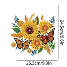 Lade das Bild in den Galerie-Viewer, Sonnenblumen-Diamant-Anhänger