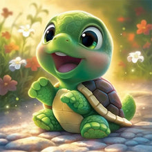 Lade das Bild in den Galerie-Viewer, Schildkröte voll Diamond Painting-30x30cm