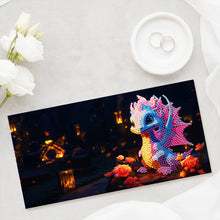 Lade das Bild in den Galerie-Viewer, 8 Stück/Set Drachen-Diamant-Grußkarten