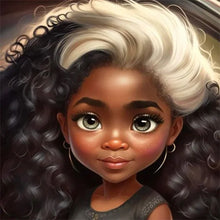 Lade das Bild in den Galerie-Viewer, Black Girl-Voller Diamond Painting-30x30cm