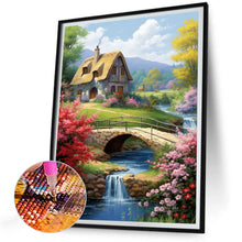Lade das Bild in den Galerie-Viewer, Country Cabin-Voller Diamond Painting-30x40cm
