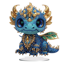 Lade das Bild in den Galerie-Viewer, Drachen-Einseitiger Bohrer-Hölzern Diamond Desktop-Ornament