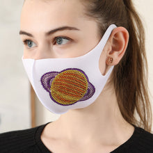 Lade das Bild in den Galerie-Viewer, DIY 5D Harz Teil Bohrer Diamant Maske Malerei Kit-B