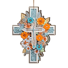 Lade das Bild in den Galerie-Viewer, Cross-Single Side Drill-Diamond Pendant
