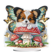 Lade das Bild in den Galerie-Viewer, Hund – einseitig gebohrter Diamant-Schreibtischornament