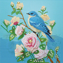 Lade das Bild in den Galerie-Viewer, Spezielles Diamantgemälde mit Tierpartie, 30 x 30 cm