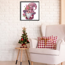 Lade das Bild in den Galerie-Viewer, Valentinstag-Zwerg – teilweise spezielles Diamantgemälde – 30 x 30 cm