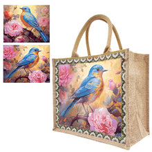 Lade das Bild in den Galerie-Viewer, Leinen-DP Einkaufstasche, Austauschbare Leinwand