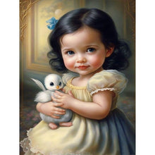 Lade das Bild in den Galerie-Viewer, Life of Pets Girl-Voll Round/Square Diamond Painting-30x40cm/40x50cm/50x70cm