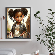 Lade das Bild in den Galerie-Viewer, Princess Girl-Full Round/Square Diamond Painting-30x40cm/40x50cm/50x70cm