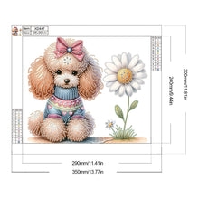 Lade das Bild in den Galerie-Viewer, Hunde-Teil-Special Diamond Painting-35x30cm