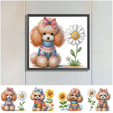 Lade das Bild in den Galerie-Viewer, Hunde-Teil-Special Diamond Painting-35x30cm