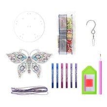 Lade das Bild in den Galerie-Viewer, Acryl-Windspiel-Glocke-Anhänger DIY Diamantmalerei-Mosaik-Kit