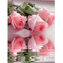Lade das Bild in den Galerie-Viewer, Rose Rose 5D Diamond Bricolage Peinture Craft Kit Home Decor