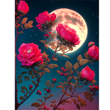 Lade das Bild in den Galerie-Viewer, Mondblume -30*40cm