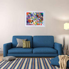 Lade das Bild in den Galerie-Viewer, Ballon - voller runder Diamant - 30x40cm